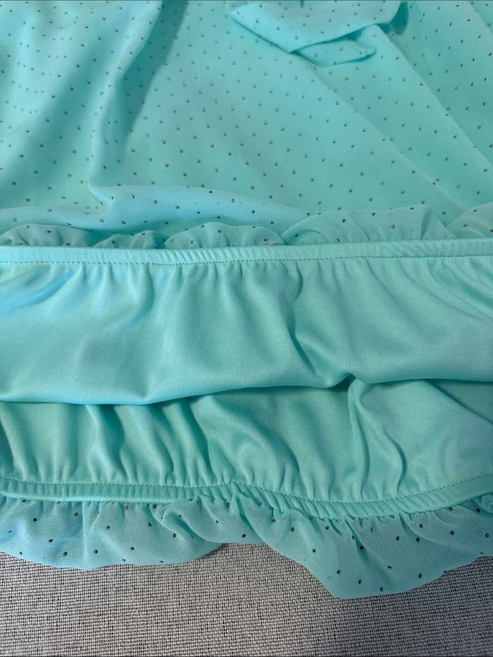 Dress barn Women’s Mint Green Tie-Neck Blouse SZ 1X - Picture 7 of 14